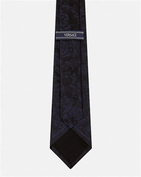 corbata versace azul|Versace Corbatas y Foulards Hombre .